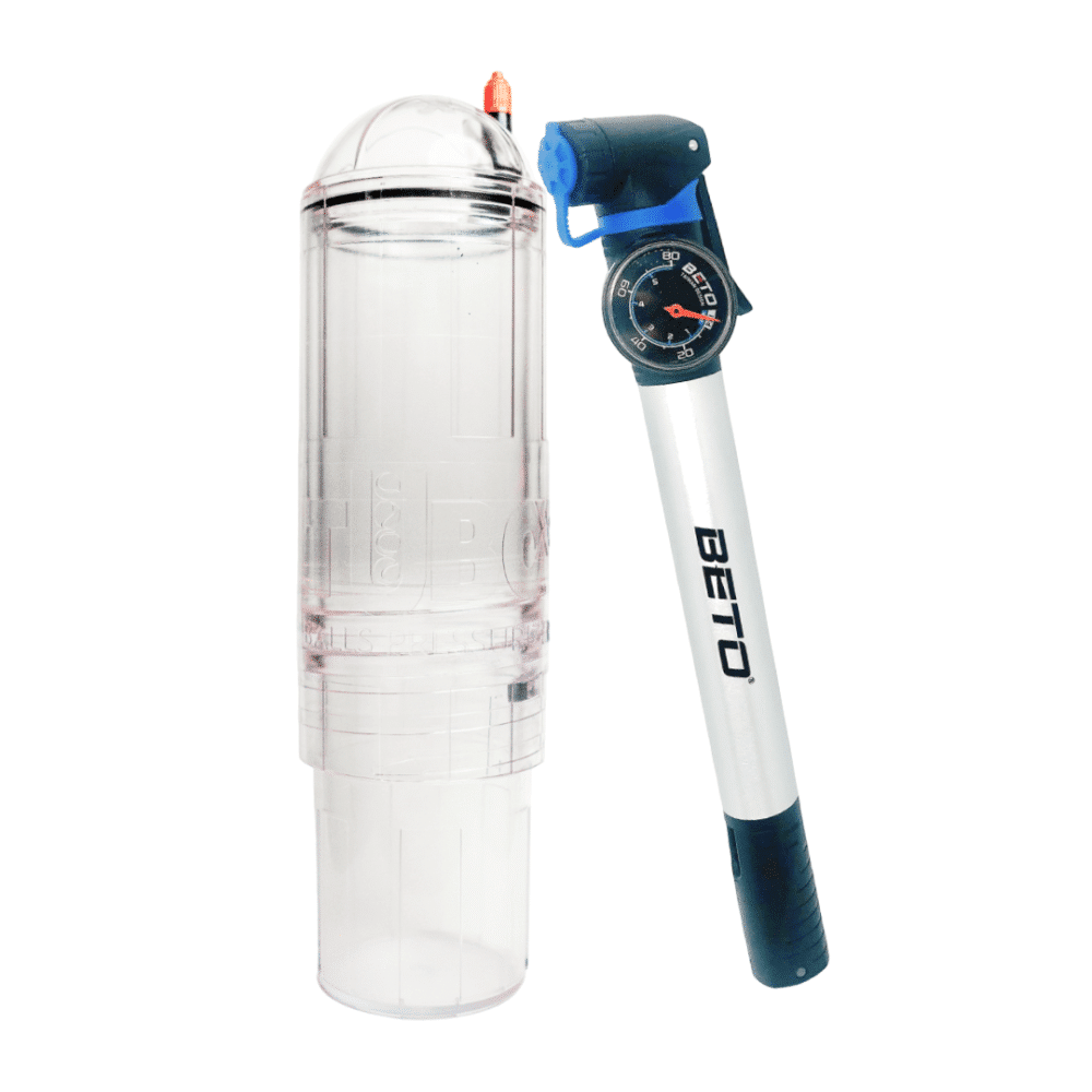 TuboX4 Crystal con pompa ad aria